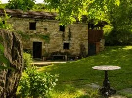 Cabaña en las montañas