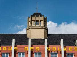 프로브첼라 Historisches Schieferbergwerk Lehesten 근처 호텔 Haus des Volkes - Das Bauhaushotel