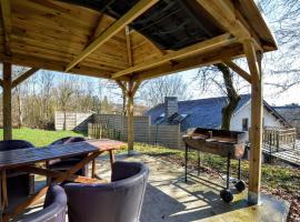 Modern Home with Bubble Bath and Sauna in Bra, cottage in Lierneux