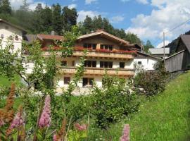 Tobadill Apartments, hotel em Tobadill