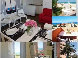 Marotta, 50 mt dal mare con aria condizionata, 2 camere, 6 letti