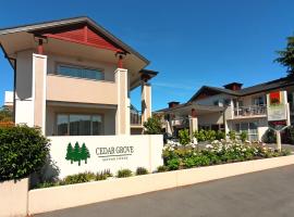 Cedar Grove Motor Lodge, hotel en Nelson