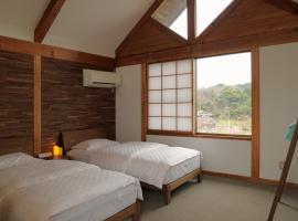 Shiraishi Island International Villa โรงแรมติดทะเลในKasaoka