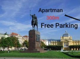 Zagreb center free parking