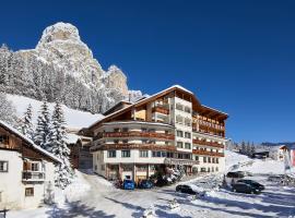 Hotel Sassongher, accessible hotel in Corvara in Badia