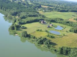 Country Houses Vidų Sodyba, beach hotel in Utena