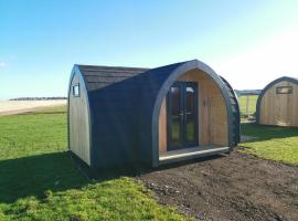 Camping Pods, Seaview Holiday Park, glamping site in Whitstable