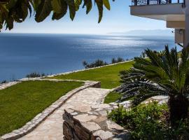 Aegean Panorama Apartments, hotel cerca de Church of Agios Charalabos Lefkon, Akhladherí