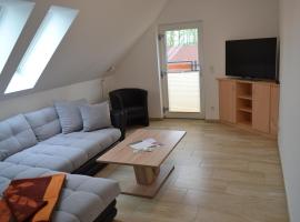 Appartement Dachgeschoss, appartamento a Schlepzig