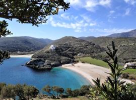 Vitali Beach Houses, hotel con estacionamiento en Andros