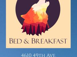 Tiga Bed and Breakfast, B&B di Yellowknife