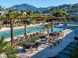 Calistoga Spa Hot Springs - Authentic Hot Springs Spa & Resort, Hotel mit Parkplatz in Calistoga