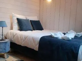 La Baie des Voiles 2 chambres 4 à 6 personnes au bord du lac plage privée