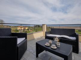 La terrazza del Bimbo, hotel di Fucecchio