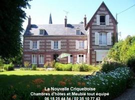 La Nouvelle Criqueboise, ubytovanie typu bed and breakfast v destinácii Criquebeuf-en-Caux