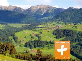 Ferienwohnungen am Schlossberg Oberstaufen, hotell i Oberstaufen