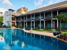 Seaflower Bungalows, hotel v destinácii Srithanu