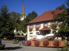 Gasthof zum Goldenen Kreuz, hotel with parking in Wilhelmsdorf
