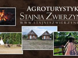 Agroturystyka Stajnia Zwierzyniec, hotel con estacionamiento en Międzychód