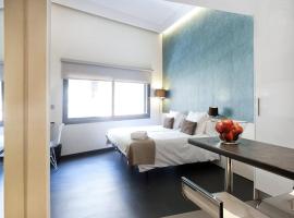 Barcelona Fifteen central Aparthotel、バルセロナのホテル