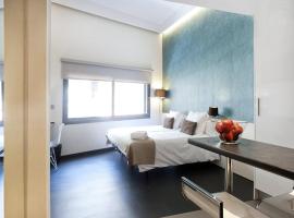 Barcelona Fifteen central Aparthotel เซอร์วิสอพาร์ตเมนต์ในบาร์เซโลนา