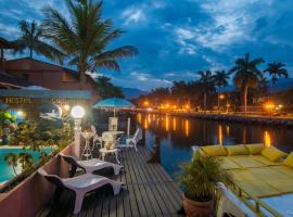 Pousada Casa do Rio Hostel - 8 min do Centro Hístorico - Passeio de Barco com saída da Pousada -Pago a parte- Perto das Praias e Beira Rio, vandrehjem i Paraty