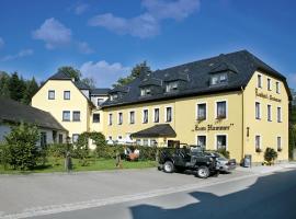 Viesu nams Landhotel Zum Hammer pilsētā Tannenberg