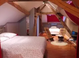 chambre d'hôtes mansardée