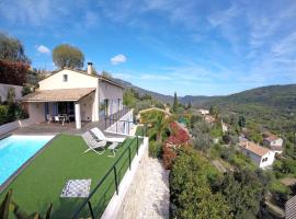 Villa Zola Apartment, the magic of the French Riviera, pet-friendly hotel in Le Bar-sur-Loup