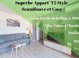 Apartment T2 Confort - Calme - Proche plage