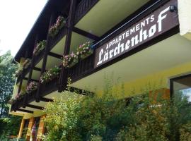 Appartements Lärchenhof, hotel keluarga di Bad Kleinkirchheim