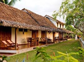 The wonderful hotel Belvedere "la Villa", is located north-west of Nosy be, hotel en Hell-Ville