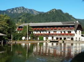 Wieselmühle Forellenhof, hotel en Grünau im Almtal