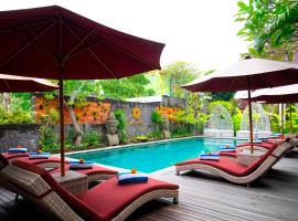 Freddies Villas Ubud Bali, hotell i Ubud