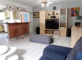 Grand F2, fibre, spa, clim ch, jardin, parking