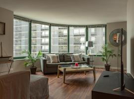 시카고에 위치한 호텔 ENVITAE 3BR Downtown Luxurious Suite Views & Pool