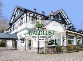 Hotel Restaurant Waldlust, отель в городе Хаген