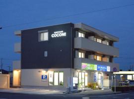 ゲストハウス岐阜羽島心音 Guest House Gifuhashima COCONE、羽島市にある岐阜羽島駅の周辺ホテル