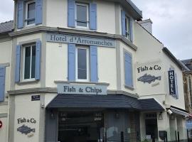 Hôtel d'Arromanches Pappagall、アロマンシュ・レ・バンのホテル