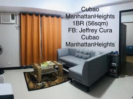 Cubao ManhattanHeights Unit 7EF Tower B, 1BR, hotel near Cubao, Manila
