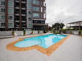 Aonang Ocean View Studio ( The Sea Condo )、アオナンビーチのコンドミニアム