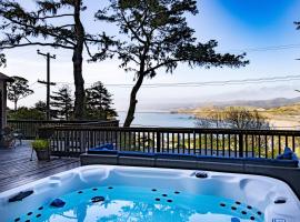 @ Marbella Lane Pedro Point Beach House with Hot Tub, hotel with jacuzzis in Pacifica