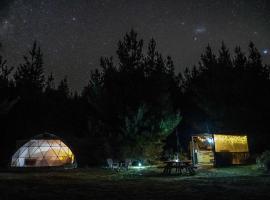 Mt Gold Glamping, luxussátor Wanakában