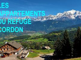 Le Refuge, hotel Plaine Joux Ski Lift környékén Cordonban