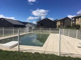 Chalet cosy avec piscine dans la résidence Ignaux - Ax les thermes