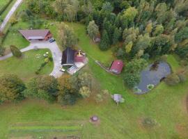 Guest House Pilskalni, goedkoop hotel in Rubene