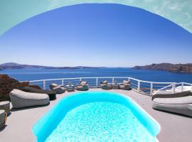 White Pearl Villas, villa em Oia