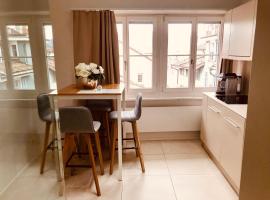 Zürich Niederdorf - Grossmünster, designový hotel v Curychu