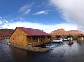 Red Canyon Cabins, brunarica v mestu Kanab