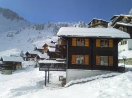 Chalet Valaisia, hotel Riederalpban